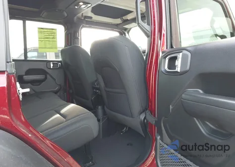 2021 Jeep Wrangler Unlimited Sport Altitude 4X4 из США, поврежденный, VIN 1C4HJXDG9MW677177